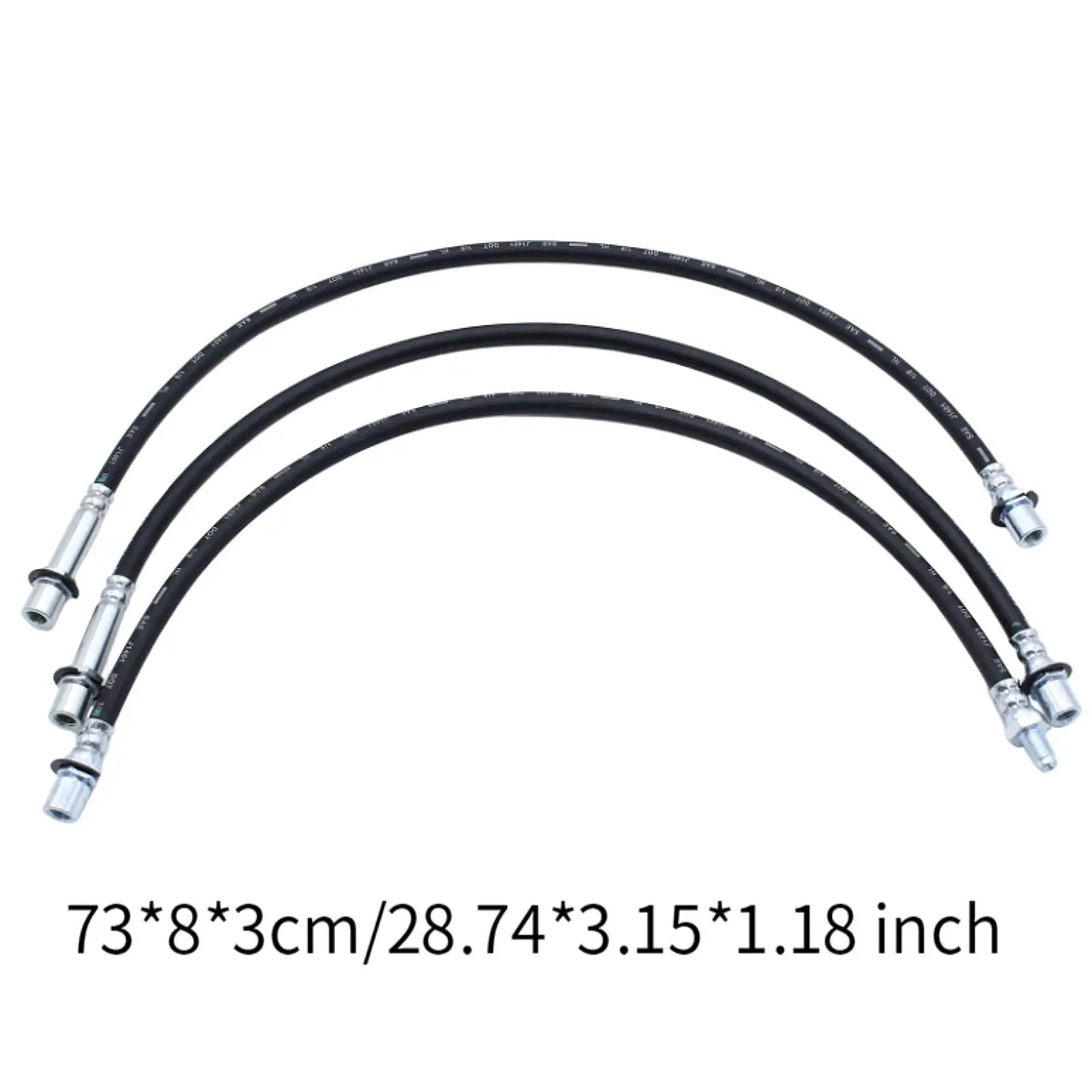 Extended Brake Line Hose Kit Sturdy Replace for Hilux LN106 Yn67 Rn105