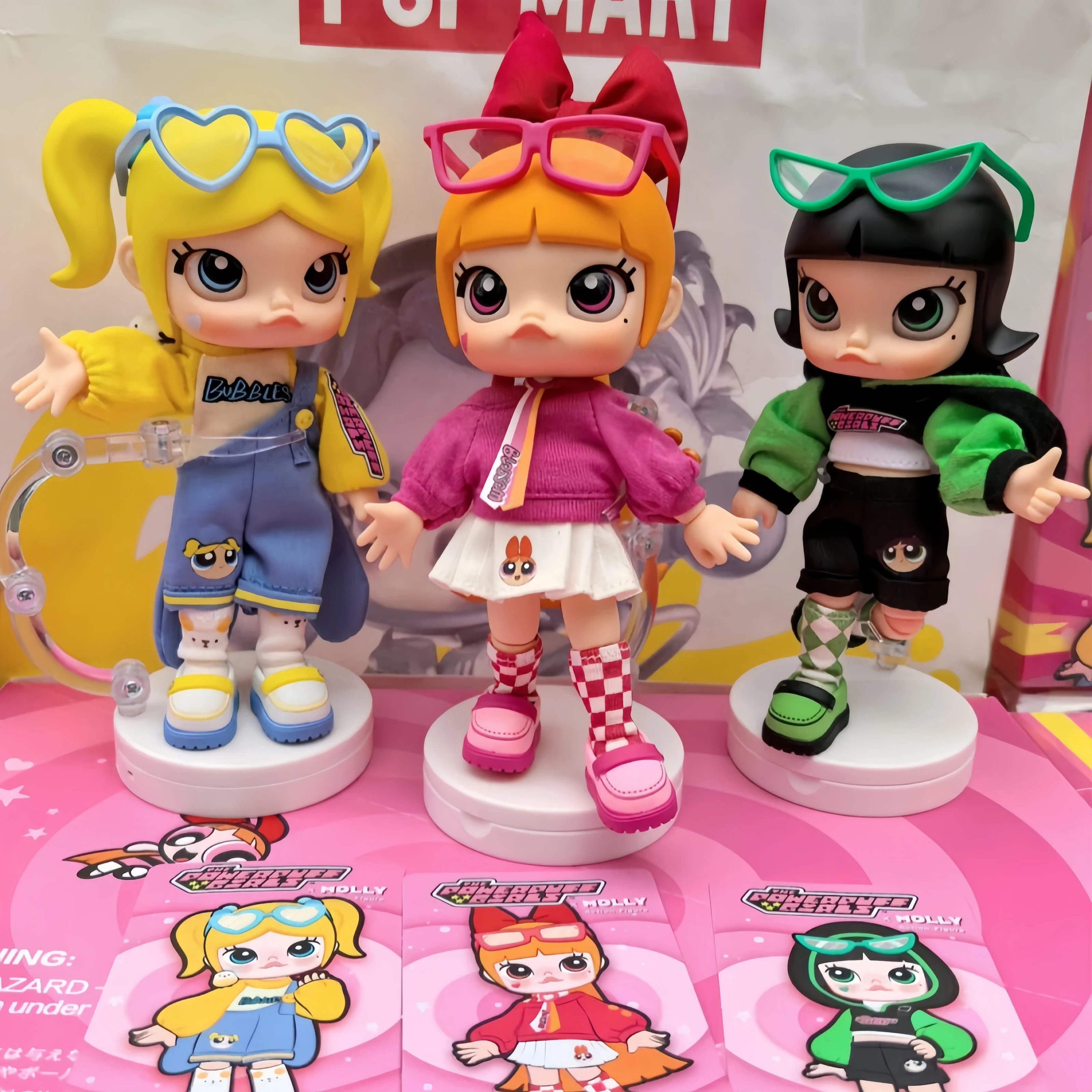 Original Molly Series Blind Box Anime Figure Model Dolls Fashion Mysterious Box Toys Cartoon Room Ornaments Surprise Gift