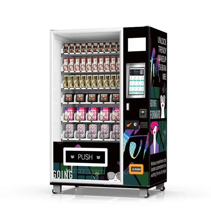 Custom Intelligent Remote Monitoring Vending Machine Featuring Cloud Data Statistics, Remote Management and Fault Alarm Function