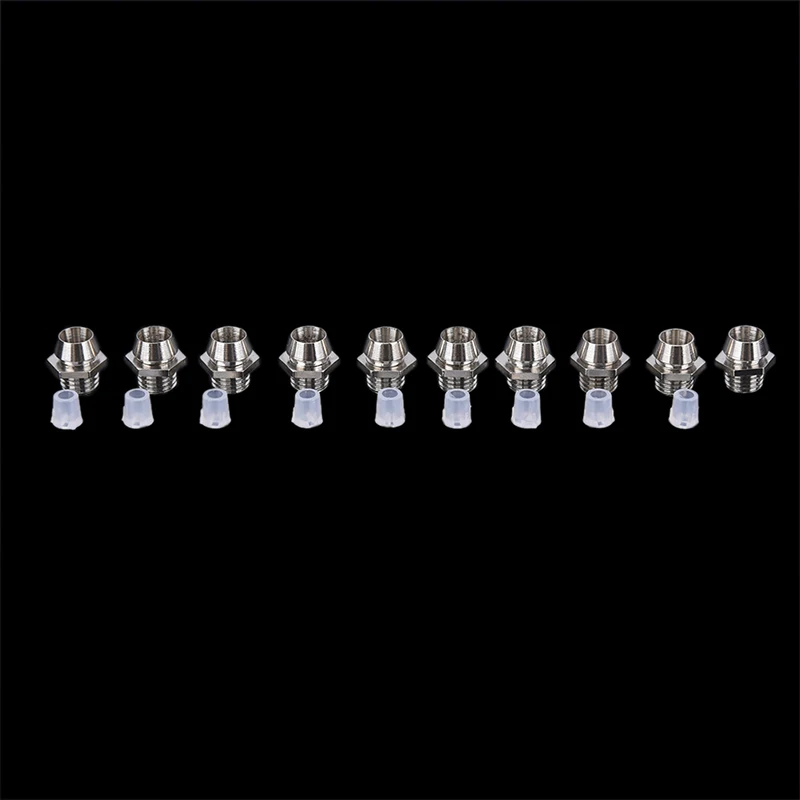 

10Pcs 3mm LED Lamp Holder LED Diode Metal Holder Luminous Tube Holder.