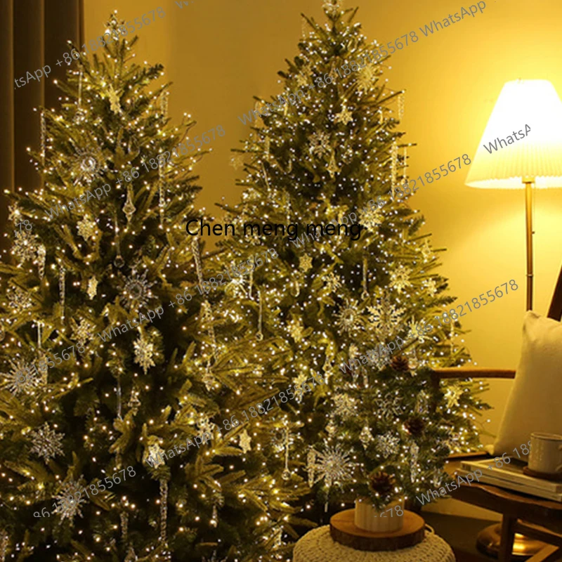 Christmas tree home decoration package Christmas simulation pe encryption hybrid premium Nordic style luxury