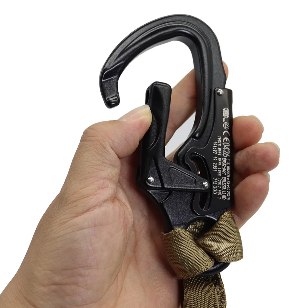 Taktisches Sicherheitsseil Navy Seal Save Sling Schnellverschluss-Metallschnalle Raubprävention Sicherheitsseil Fester Sling – Detail 11