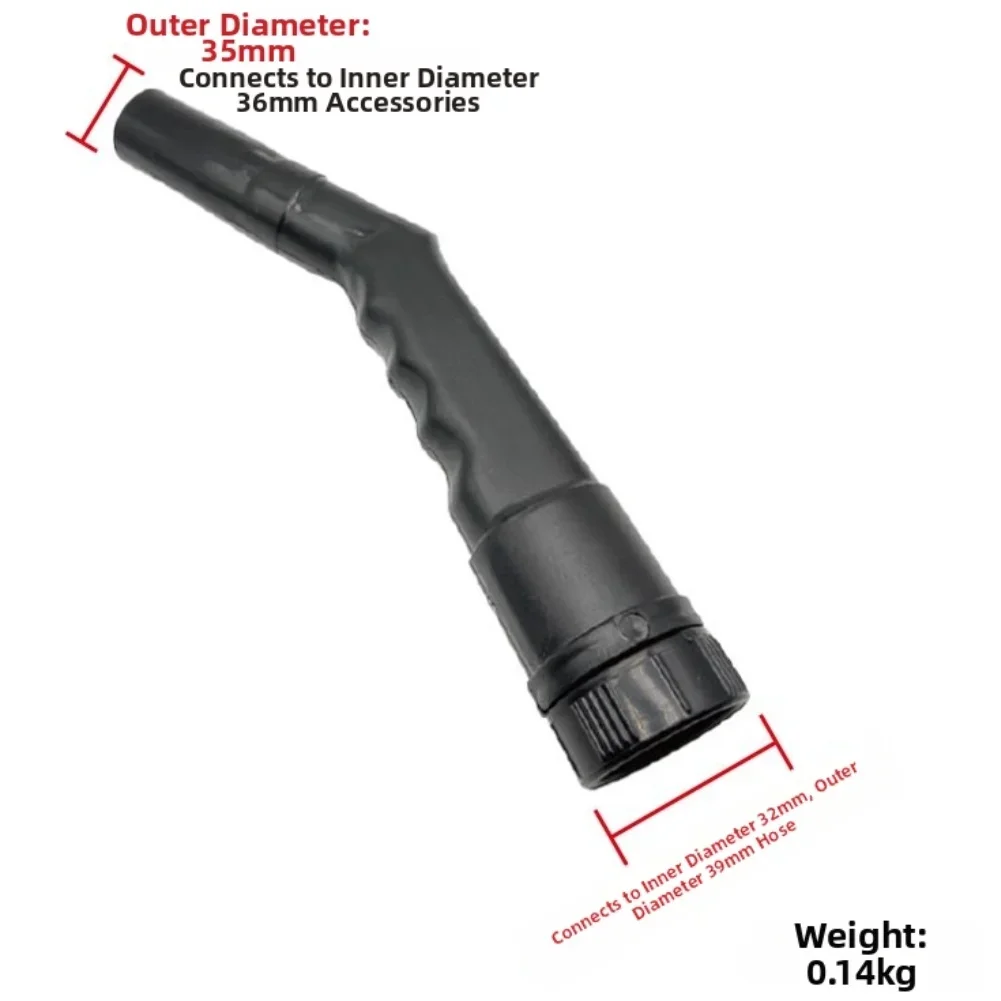 For VALICLUD Vacuum Cleaner Hose Adapter Hose Connector Handle For Jeba Seamless Connectors Accessories