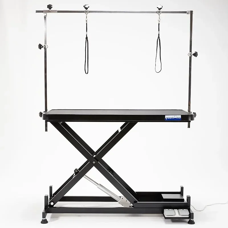 طاولة مستحضرات التجميل الكهربائية ذات الرفع الكهربائي الهيدروليكي المنخفض للغاية للحيوانات الأليفة Golden Retriever #2