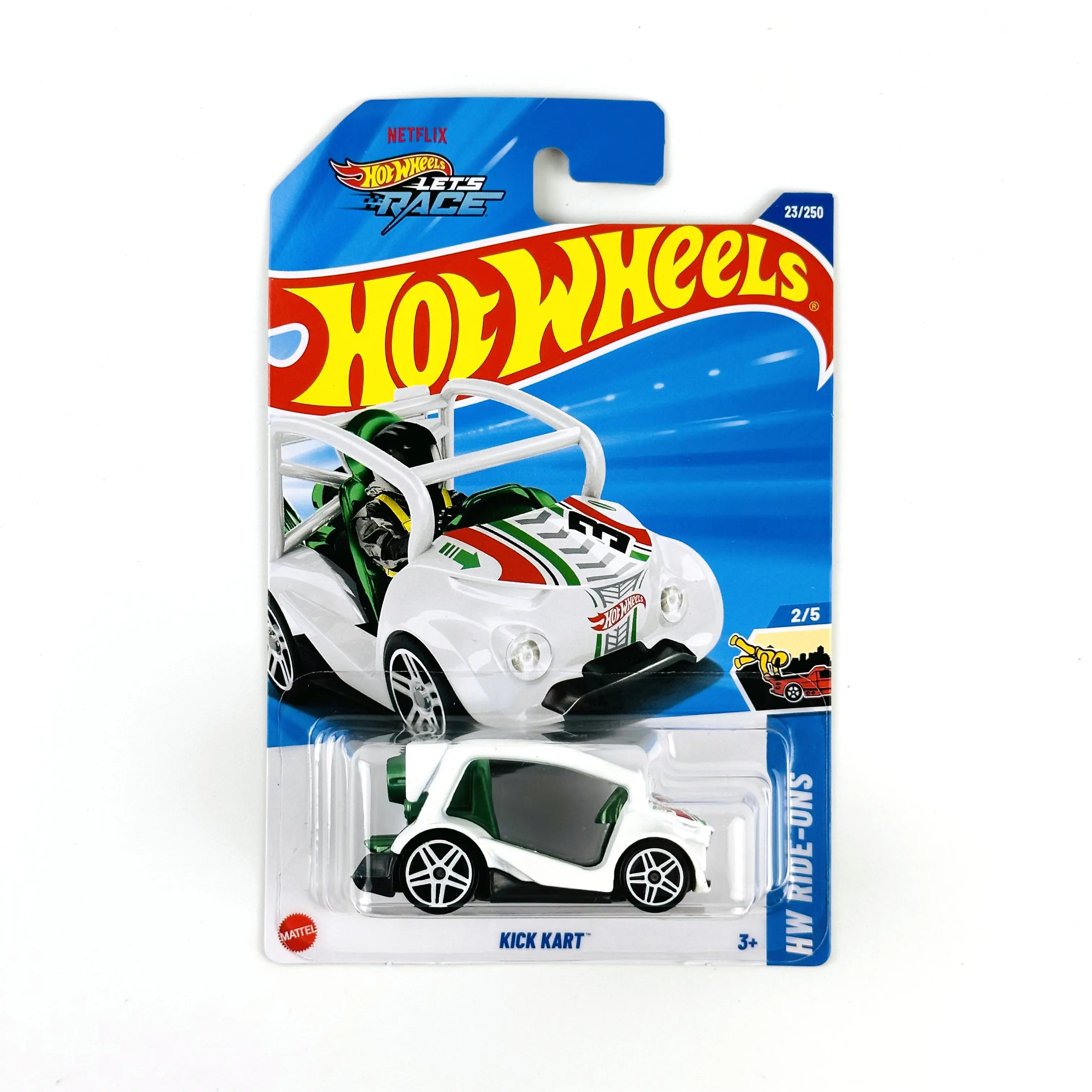 

2025-23 Hot Wheels Cars 2025A KICK KART 1/64 Металлическая литая модель игрушечного транспортного средства