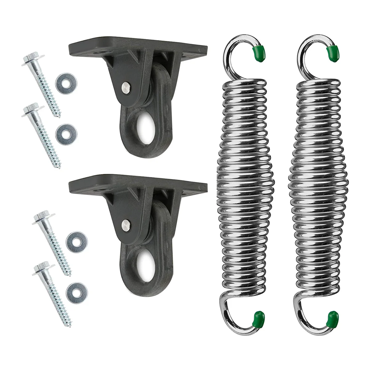 

Porch Swing Hanging Kit - 750 Lbs Heavy-Duty Suspension Swing Hangers and Springs for Hammock Chairs Ceiling Mount