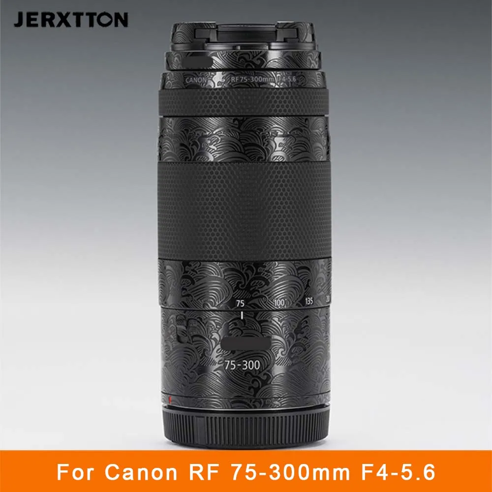 

75-300 4-5,6 наклейка на объектив камеры, защитная пленка, защитная пленка для тела, наклейка для Canon RF 75-300 мм F4-5,6