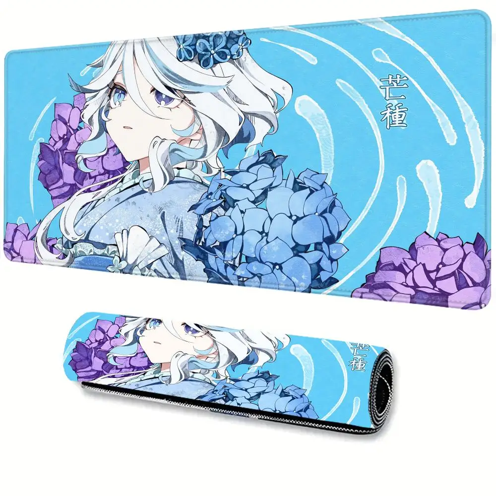 

Genshin Impact Pattern Kawaii Game Mouse Pad Extra LargeFurina Mousepad Computer Keyboard E-Sports Desk Mat XXL