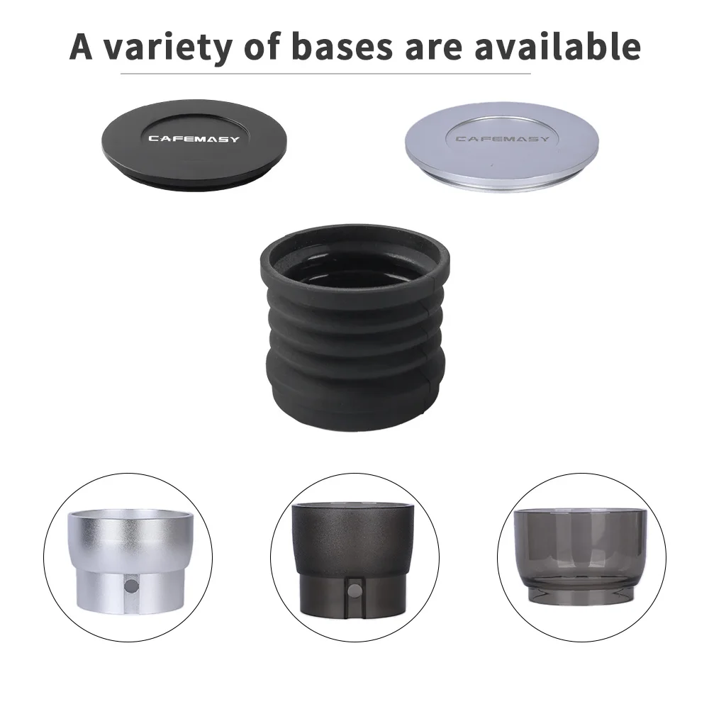 CAFEMASY Coffee Beans Grinder Single Dose Hopper For Fiorenzato F64 F64E  F83E AUCH QUAMAR  Coffee Grinder Hopper Cleaning Tools