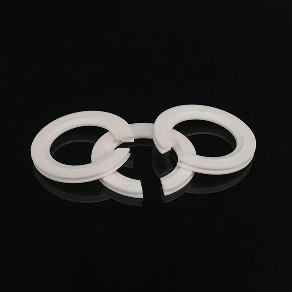 

4Pcs E27 E14 E27 To E14 Fitting Lamp Shade Adapter Ring White 45x29xH4mm Plastic Conversion Kit Light Socket Base Hardware