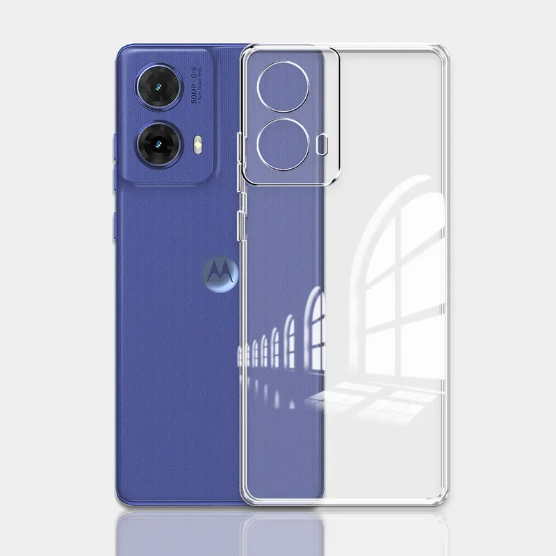 For Motorola Moto G85 5G case clear soft silicone phone case F4 xt2427 shockproof cover coque for motog85 2024 fundanda goalxixi