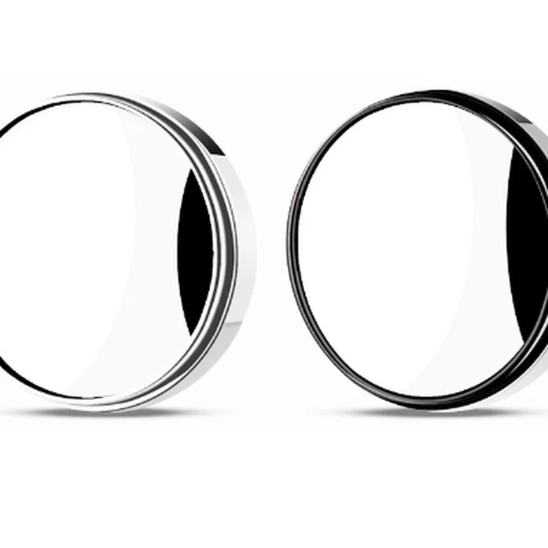 Rotatable Wide‑Angle Round Convex Blind‑Spot Auxiliary Mirror Auto Exterior