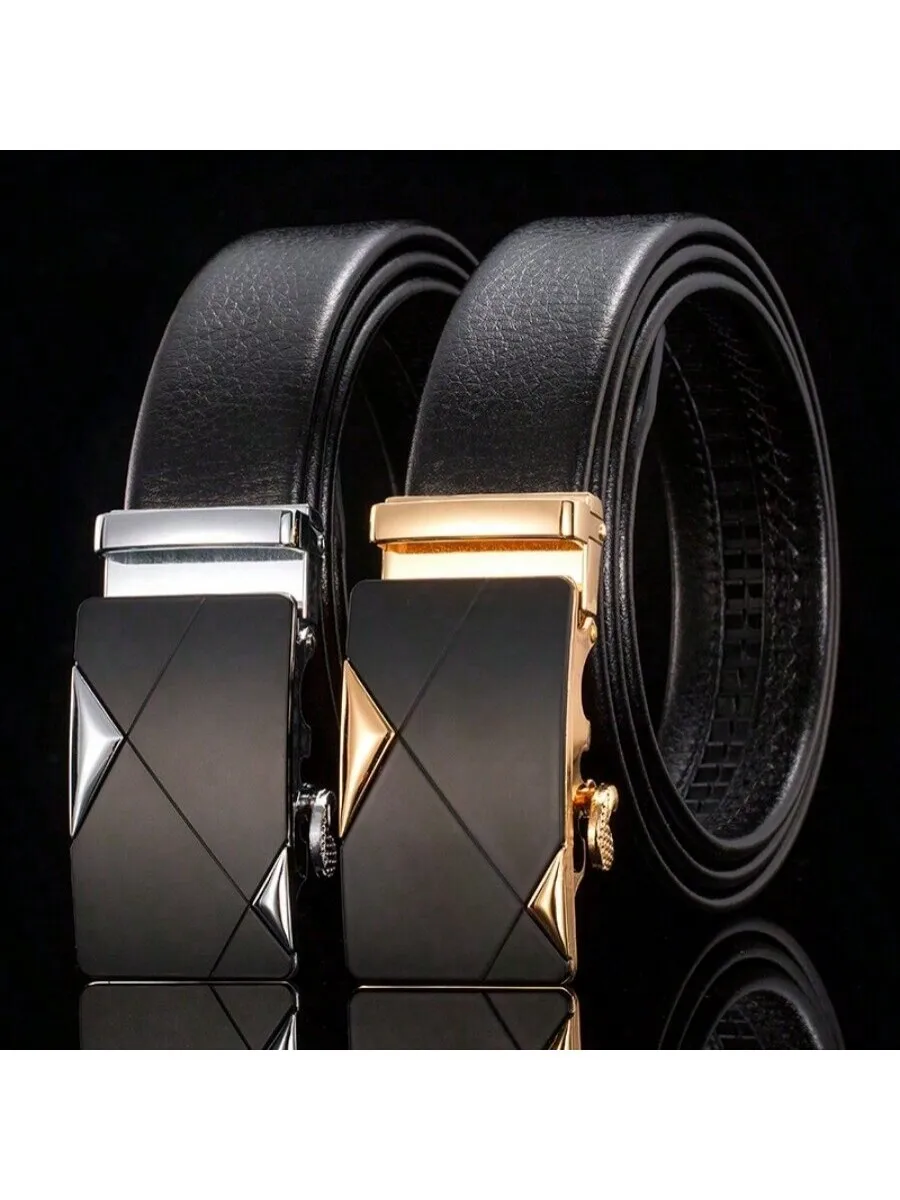 1PC KAIJUEZUN Men's Belt - Business Casual Style with Automatic Buckle​