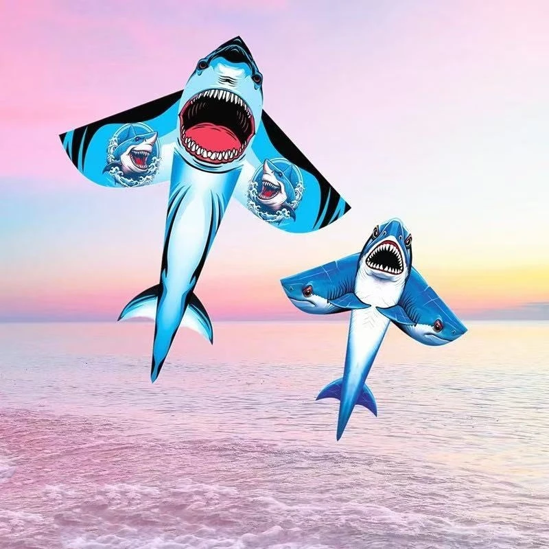 Spedizione gratuita squalo aquilone volare delfini aquilone nyion fabic balena aquiloni fabbrica aquilone volare adulto potenza aquilone vento aquilone bambini