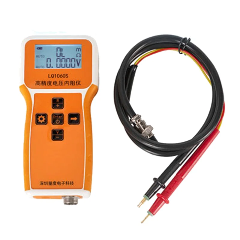 

Digital Measuring High Precision 18650 Lithium Battery Voltage Internal Resistance Tester LQ1060S Battery Core Internal