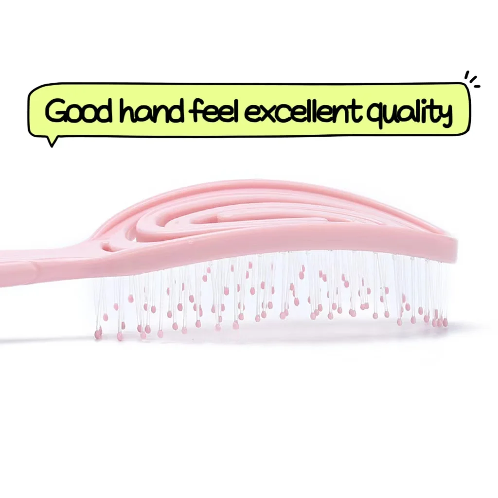 Oval Hollow Ventilated Comb Anti-static Massage Scalp Beauty Smoothing Hair Styling Tools For Children Baby Accessories