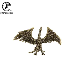 Retro rắn đồng thau văng phoenix chi phí, đồ chơi hài hước thu nhỏ, bộ sưu tập thủ công, đồ trang trí máy tính để bàn, phụ kiện trang trí nhà, quà tặng 10 Tượng Phoenix Bán hàng chính - №9