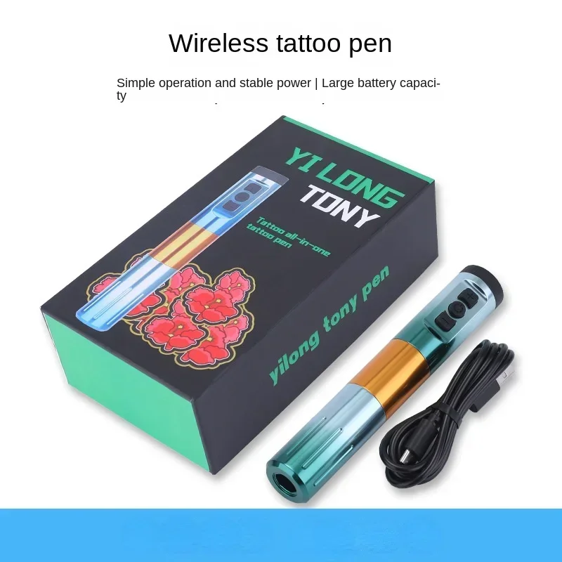 Wireless Tattoo Machine Motor Tattoo Pen All-in-One Machine Tattoo Embroidery Current Machine Cutting Line   Tool