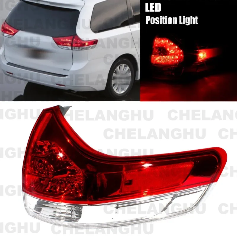 For Toyota Sienna 2011 2012 2013 2014 1Pc Right Side Outside Tail Lamp Light 81550-08030