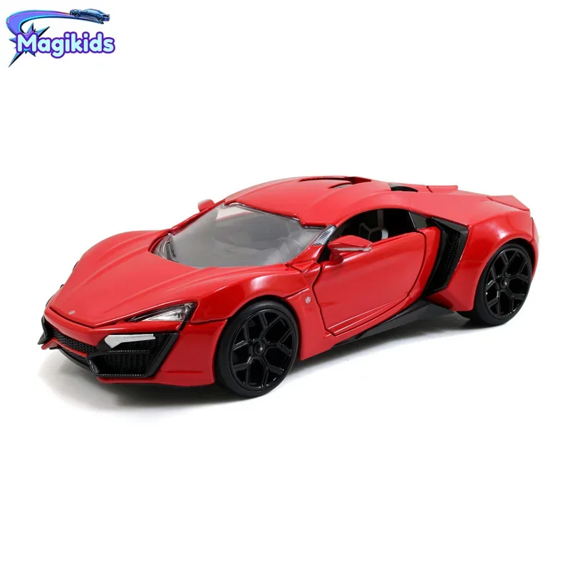 1:24	Lykan Hypersport boy toys diecast CN(Origin) 12+y toy car Metal Children Gift Collection J190