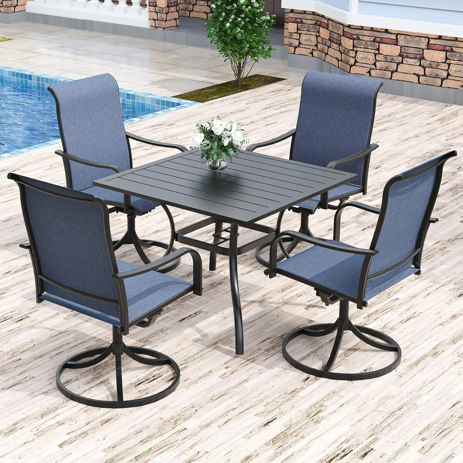 Outdoor Dining Set For 4, 35