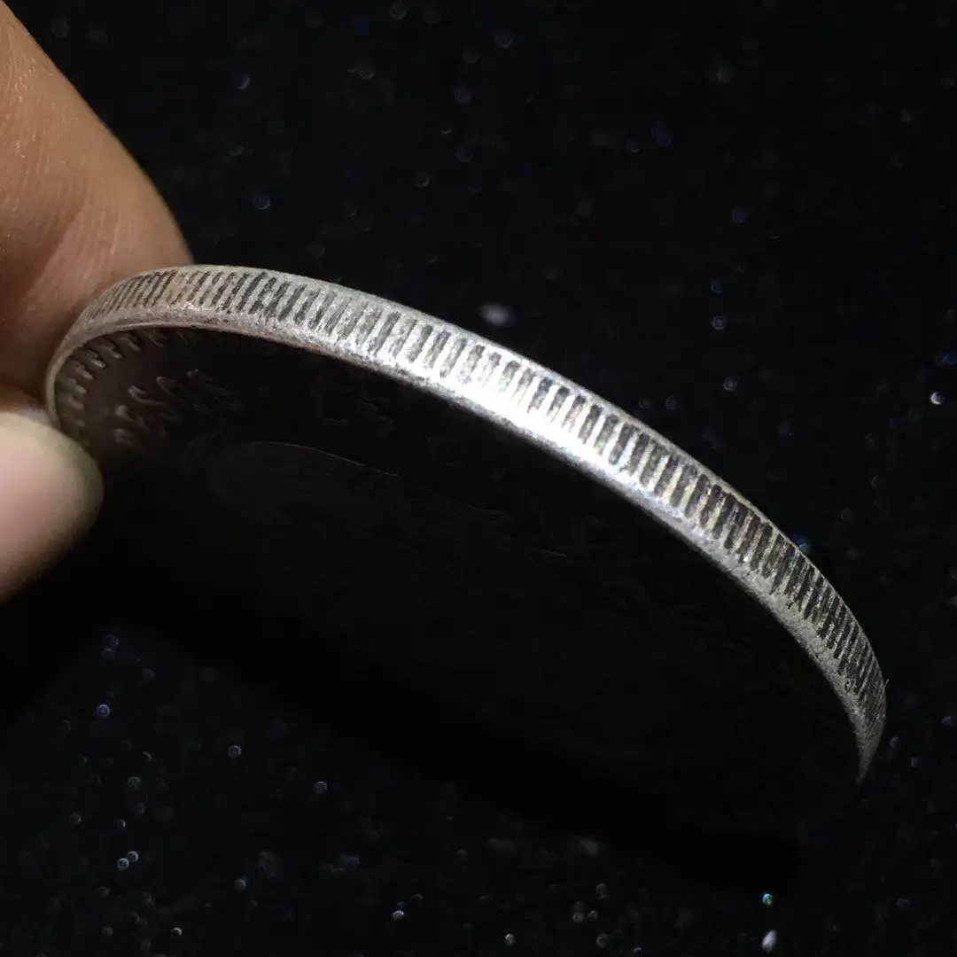 تشكيلة عملات فضية اللون مكونة من 5 بيسو مكسيكية لعام 1947 ، مجموعة زخرفة بتقويم مايا نبوءة ، عملات يدوية ، تذكارات ، حلي #3