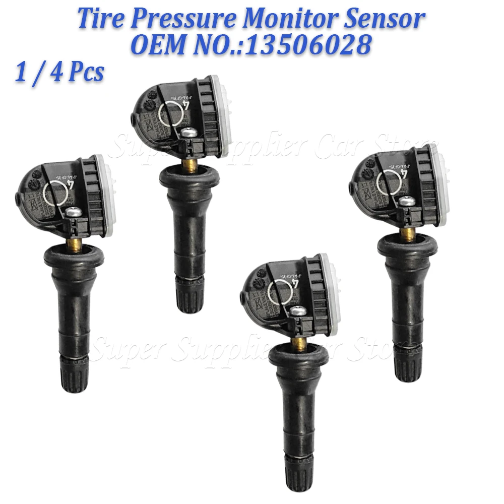 New 1/4PCS Tire Pressure Monitor Sensor TPMS For Opel Adam Ampera Antara Astra J k Corsa D Insignia Meriva B Mocha Zafira C