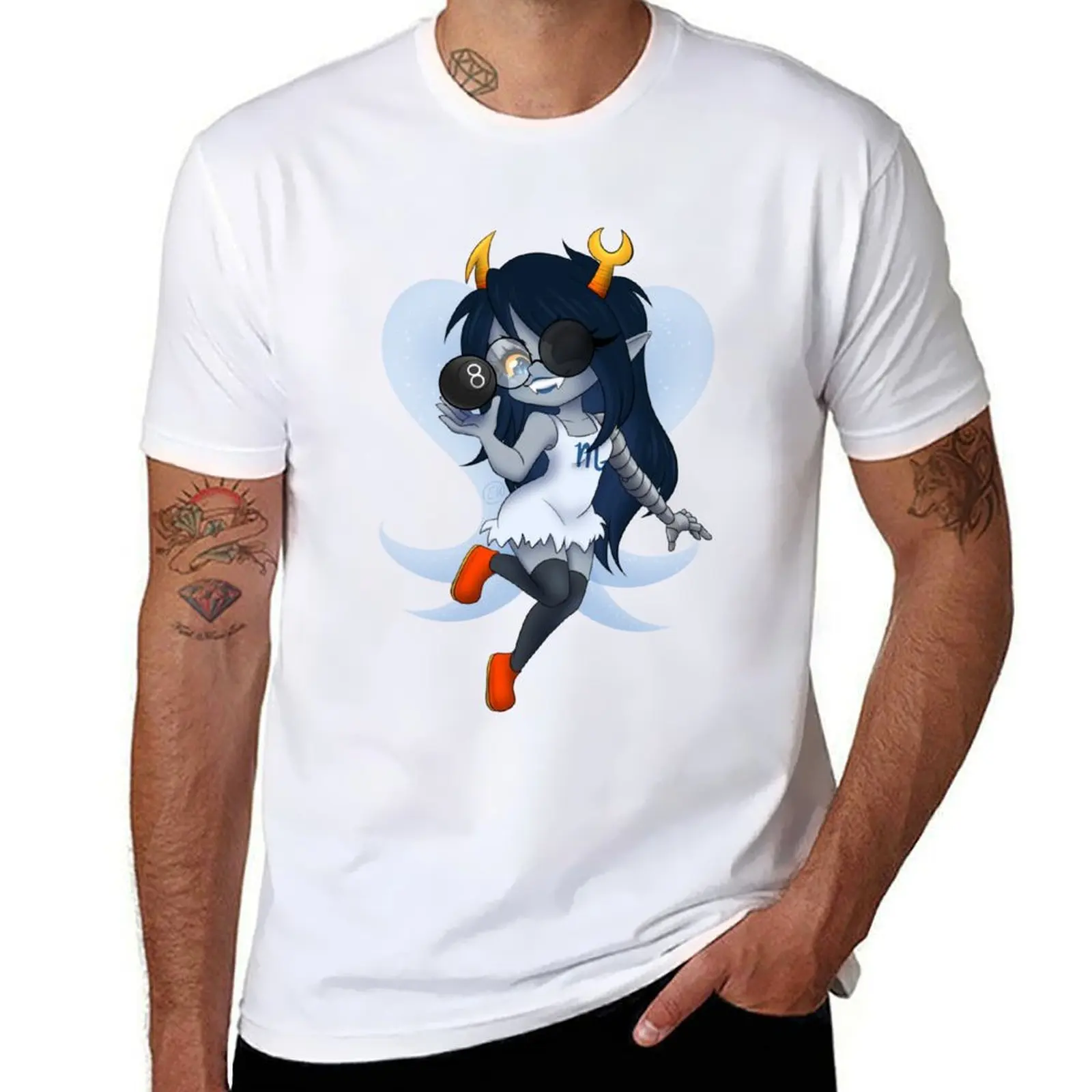 

Homestuck - VriskaBell T-Shirt printed t shirts for man t shirts for man cotton T-Shirt