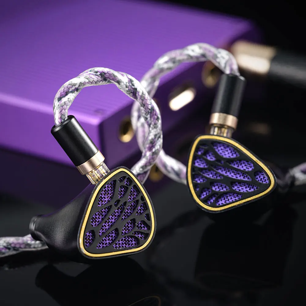 New Kinera NOTT Earphones 1DD+4BA In-ear Monitor IEMs With 0.78mm 2pin Headphone 3.5mm 4.4mm Detachable Plug Cable HiFi Headset