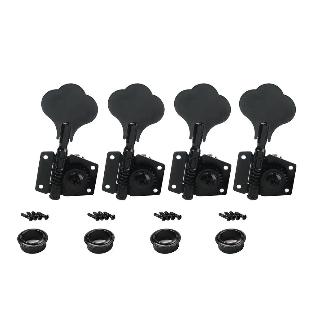 4 pieces guitar bass machine heads knobs guitars strings tuning pegs tuner