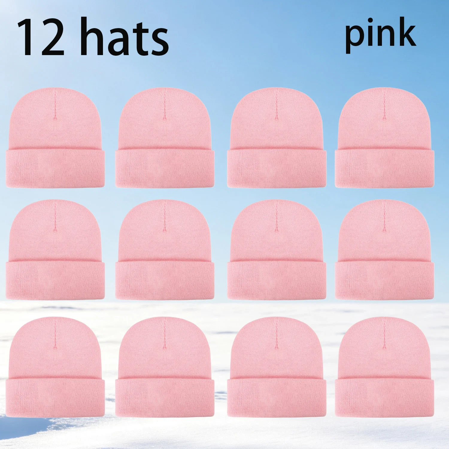 10/12-piece fashionable light board knitted hat for autumn and winter outdoor warmth, suitable for both men and women bucket hat