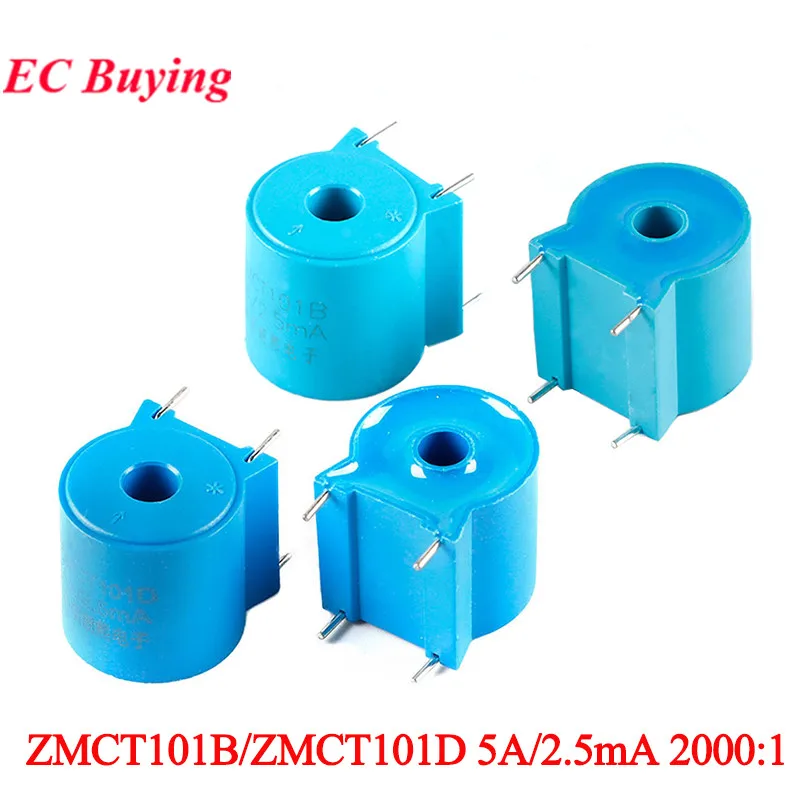 ZMCT101B ZMCT101D 5A/2.5mA 2000:1 Micro Precision Phase Current Transformer ZMCT101 4500V Voltage Sensor