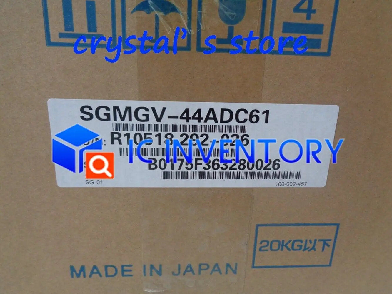 

1PCS NEW Yaskawa Servo Motor SGMGV-44ADC61