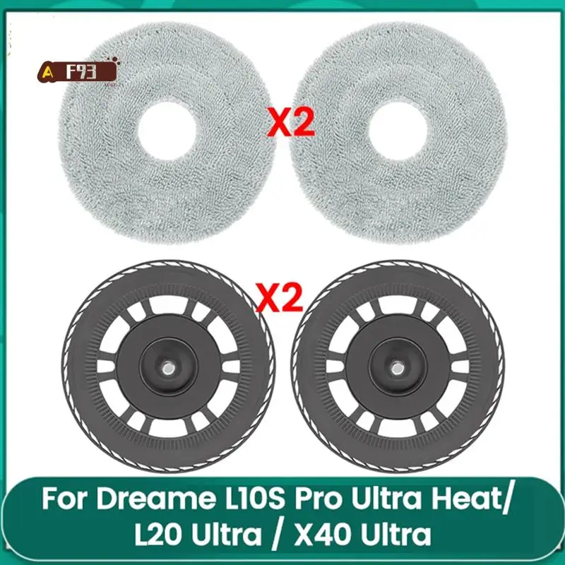 AF93-Wymienne płytki mopa do części do odkurzacza robota Dreame L10S Pro Ultra Heat, L20 Ultra, X40 Ultra