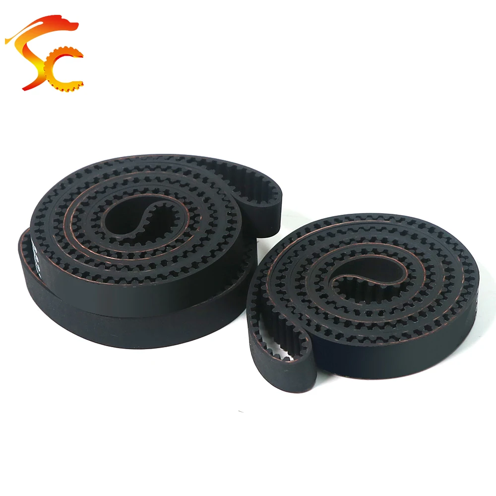 ONEFIRE HTD 3M Timing belt 1014 1026 1050 1062 1068 1071 1080 1125 1176mm Width 6/9/10/12/15/20/25/30mm HTD3M Closed loop belt