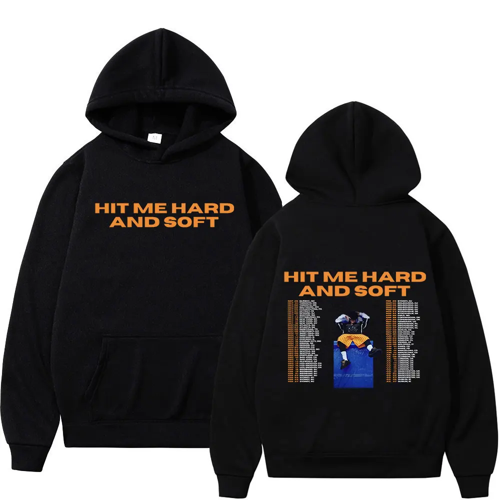 

Hit Me Hard and Soft Tour 2024 Concert Hoodies Men Women Clothing Fashion Harajuku Pullovers Hip Hop Long Sleeve Sweatshirts Y2K