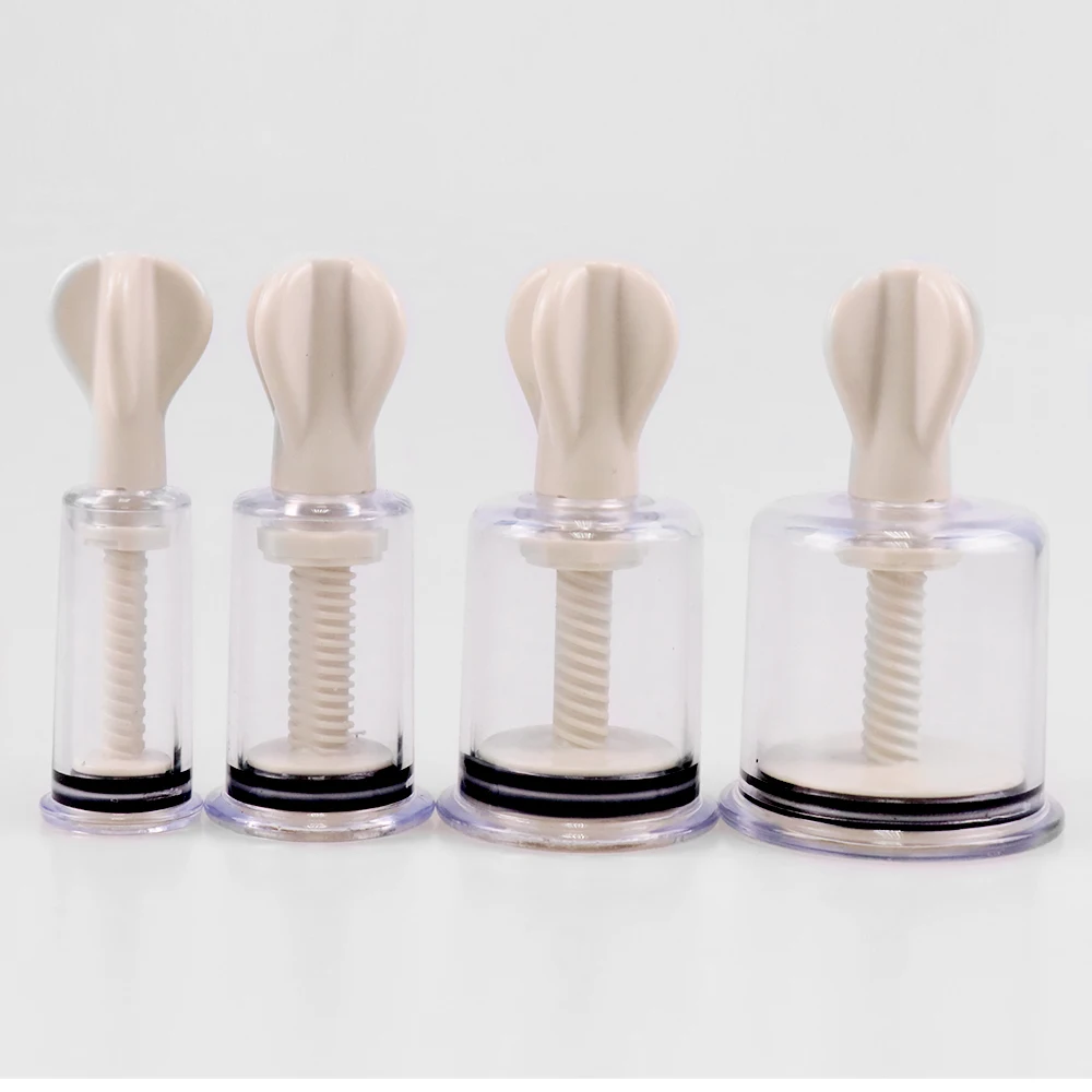Silicone Manual Rotating Cupping Massage Cup For Body Massager Vacuum Tank Body Care Nipple Enhancer Cupping Anti-aging Tool