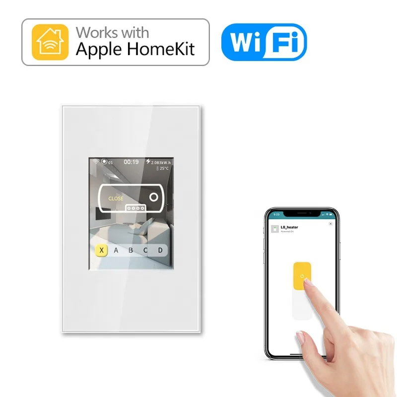 Smart Home WIFI Remote Controlled Smart Light Dimmer Switch Socket with Siri Control