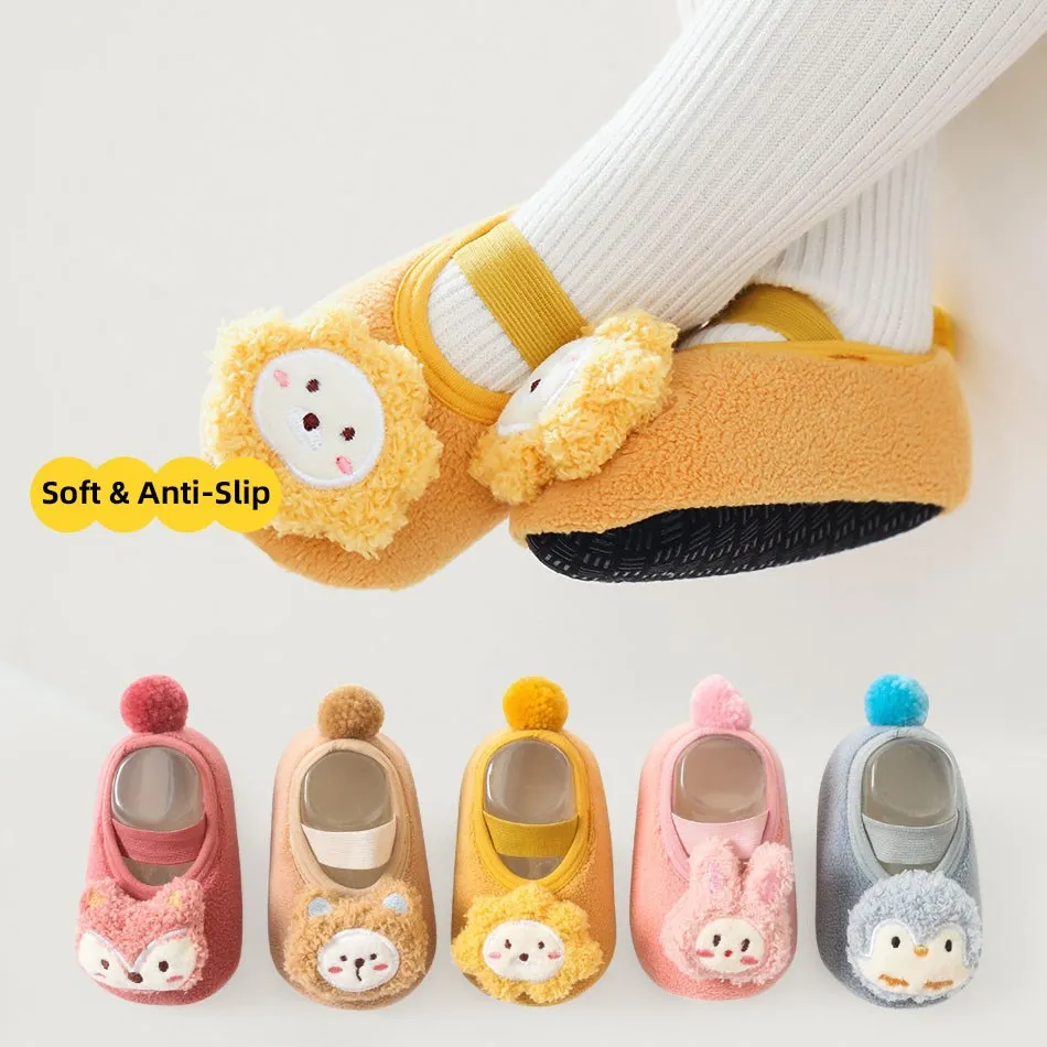 Baby Shoes Girls Boys First Walkers Newborn Soft Anti Slip Shoes Kid Prewalker Infant Cartoon Cute Shoes Toddler Casual Shoes