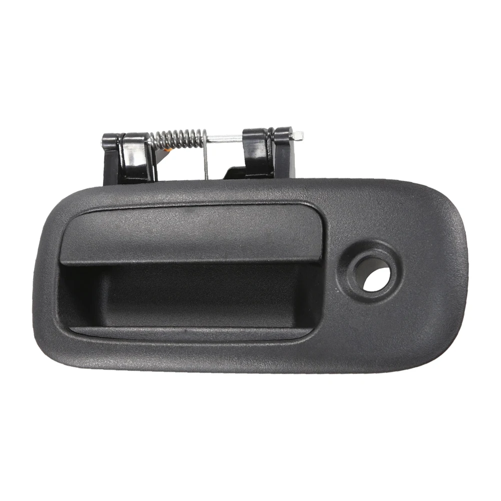 Exterior Front Left Door Handle for Chevy Express and For GMC 1500 2500 3500 1996-2009 Direct Install ABS Black