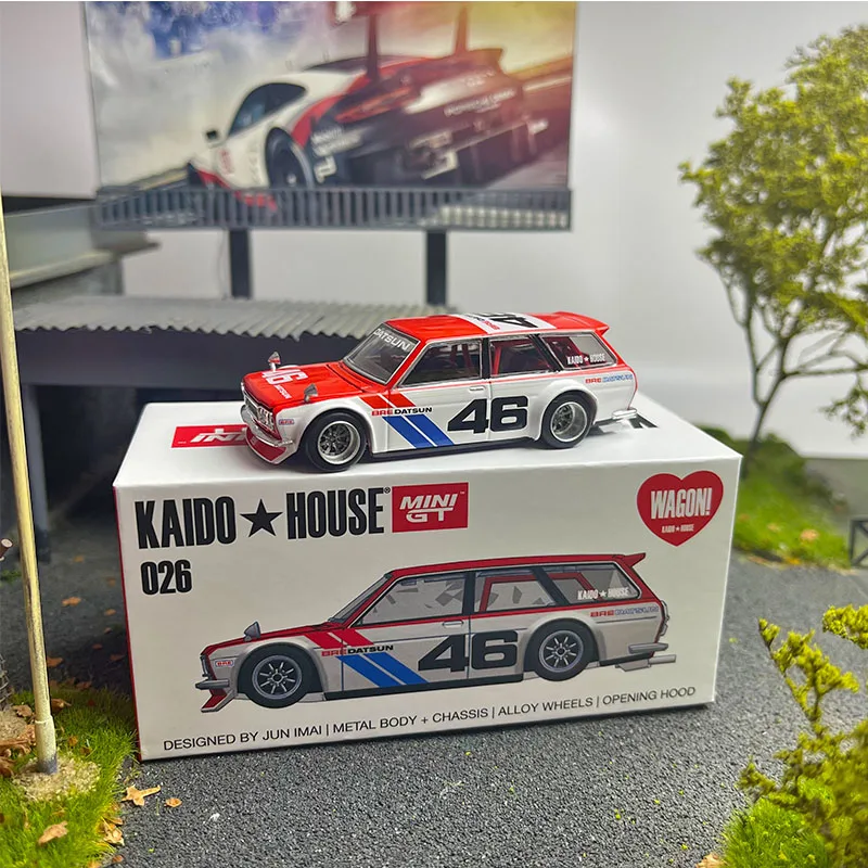 

In Stock TSM MINI GT 1:64 Datsun KAIDO Metal Car