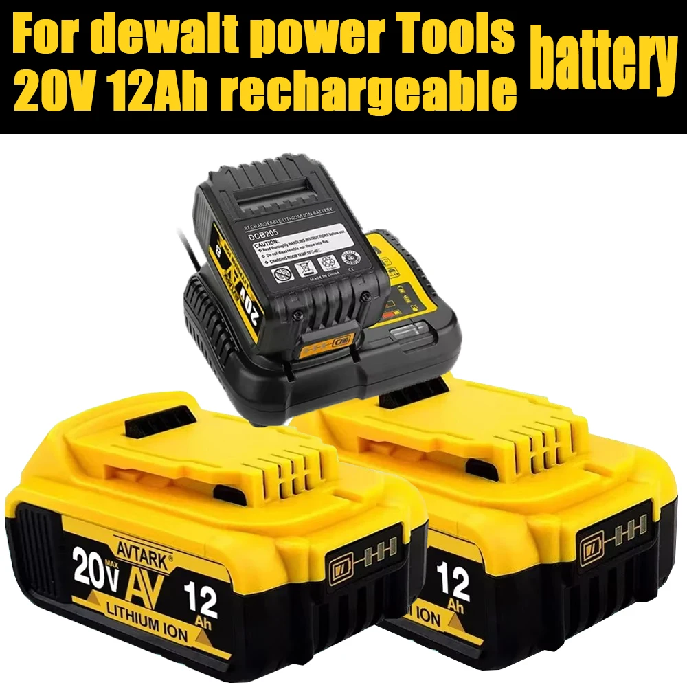 per-dewalt-dcb606-dcb609-dcb205-dcb206-dcb209-dcb182-batteria-per-elettroutensili-a-batteria-20v-12000mah-batteria-di-ricambio