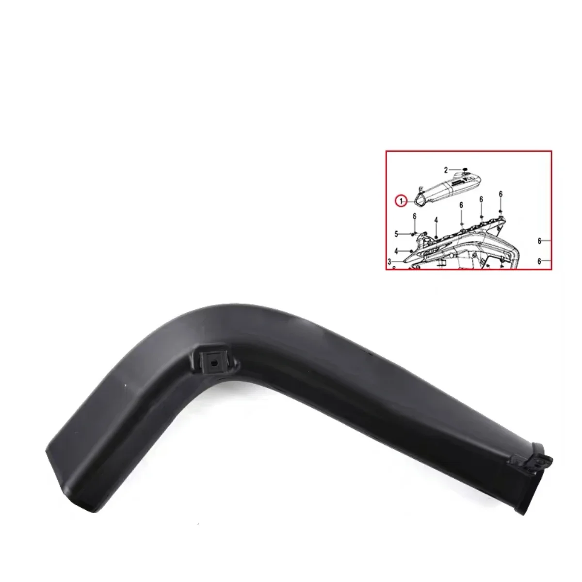 【Precise Fit】Motorcycle parts pressure line inner cover plate/stamped ventilation pipe Fit For CFMOTO 750SR 750SRS 750SR-S