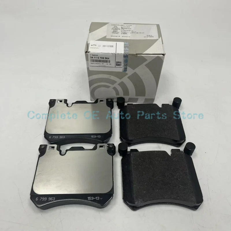 

Комплект передних или задних тормозных колодок OEM 34116799964 34216881182 34116798857 для Rolls Royce Ghost Wraith Dawn RR4 RR5 RR6