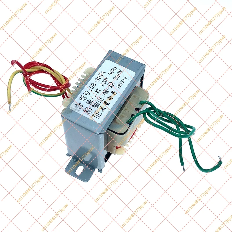 

220V to 220V 1:1 Isolation Transformer, 30W DB-30VA Power Frequency Double Coil Pure Copper