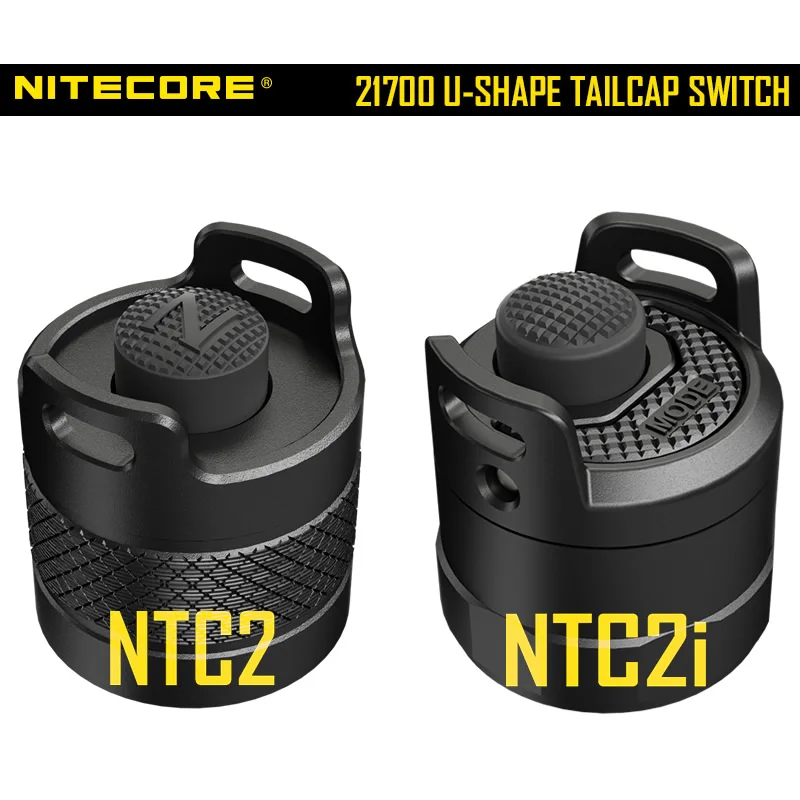 Nitecore NTC2 NTC2i 21700 U-SHAPE Tactical TAILCAP SWITCH 27.2mm Diameter Flashlight P20ix P30i P10ix MH25S MH12V2 MH25V2 NEWP12