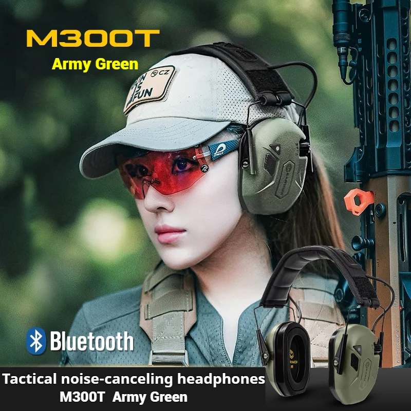 Earmor M300T auriculares tácticos Bluetooth + gafas S01 IPSC - imagen 3