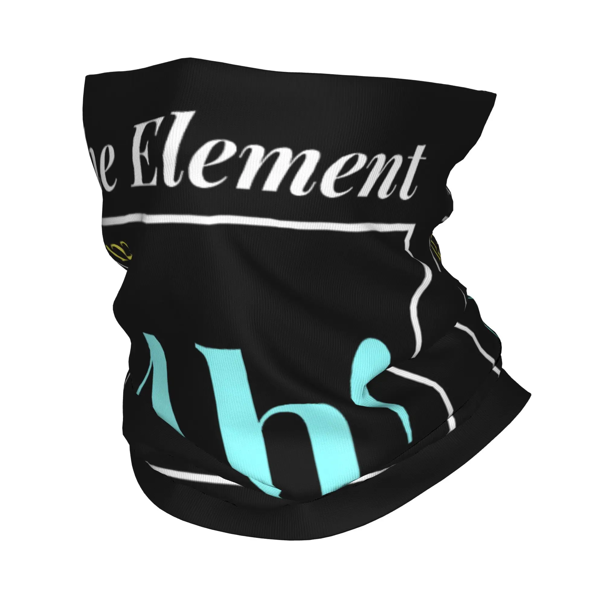 Ah The Element Of Surprise Bandana Neck Gaiter Balaclavas Mask Scarf Printed Nerd Periodic Table Headband Hiking Men Women Adult