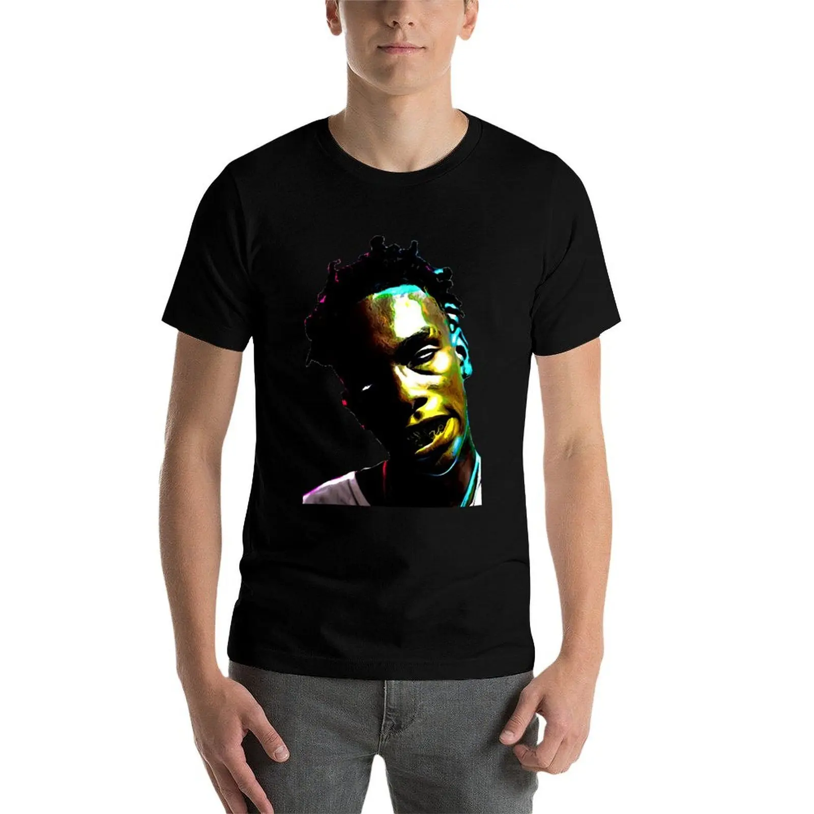 

We All Shine Ynw Melly Quando Rondo Rave Acid T-Shirt funny t shirts cotton cotton t shirt pack T-Shirt