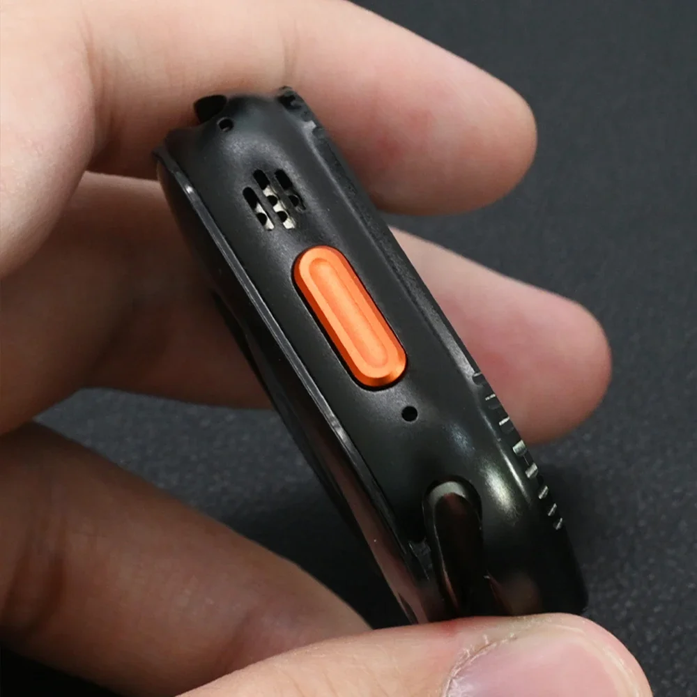 Stoßstangen-Metallgehäuse für Apple Watch Ultra 2 49 mm, 46 mm, 45 mm, 44 mm, kein Bildschirm, Glasabdeckung für iWatch-Serie 10, 9, 8, 7, 6, 5 SE-Zubehör